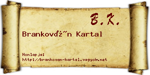 Brankován Kartal névjegykártya